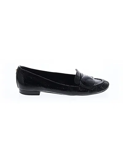 Pre-owned Kate Spade New York Flats In Black