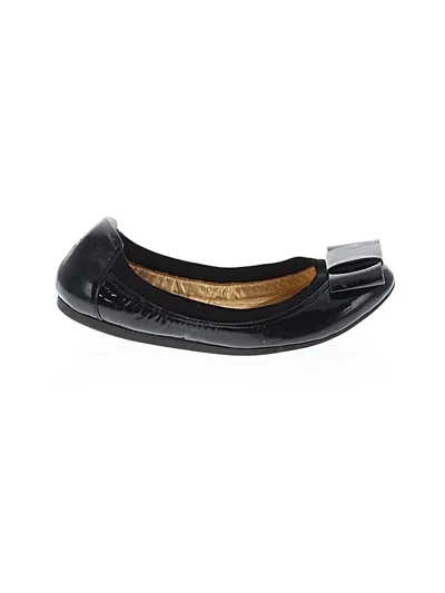 Pre-owned Kate Spade New York Flats In Black