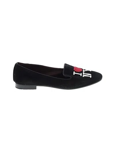 Pre-owned Kate Spade New York Flats In Black