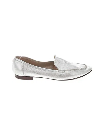 Pre-owned Kate Spade New York Flats In Gray
