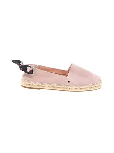 Pre-owned Kate Spade New York Flats In Pink