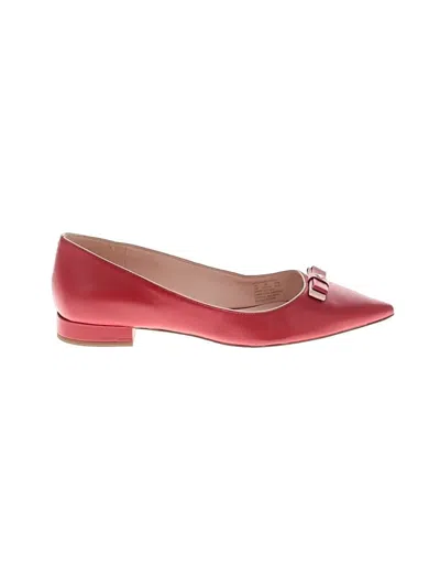 Pre-owned Kate Spade New York Flats In Red