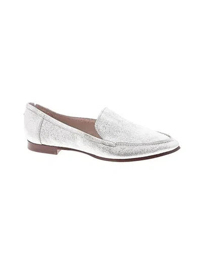 Pre-owned Kate Spade New York Flats In Silver