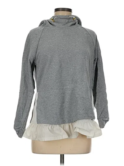 Pre-owned Kate Spade New York Fleece Jacket In Gray