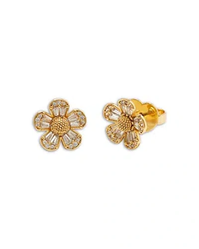 Kate Spade Women's Fleurette Goldtone & Cubic Zirconia Stud Earrings