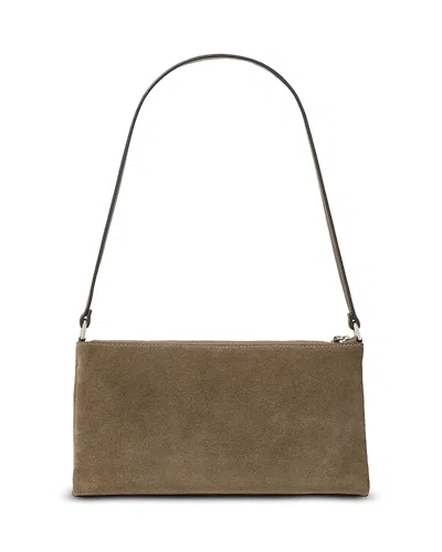 Kate Spade New York Fling Suede Pochette Bag In Brown