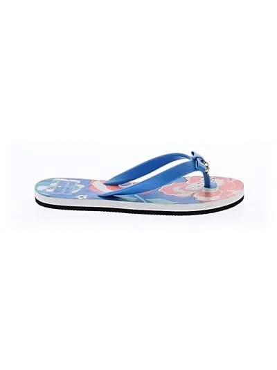 Pre-owned Kate Spade New York Flip Flops In Blue