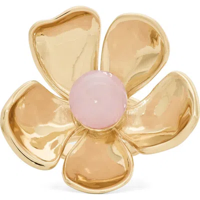 Kate Spade New York Floral Statement Ring In Gold