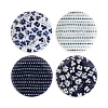 Kate Spade New York Floral Way Accent Plate, Set Of 4 In White