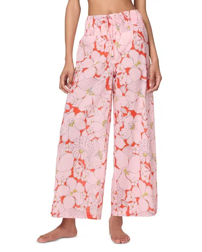 Kate Spade New York Floral Wide Leg Cover Up Pants In Multi
