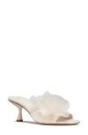 Kate Spade New York Flourish Flower Accent Sandal In White