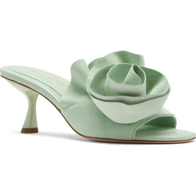 Kate Spade New York Flourish Flower Accent Sandal In Green