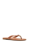 Kate Spade Spade Flower Flip Flop Sandals In Saddle