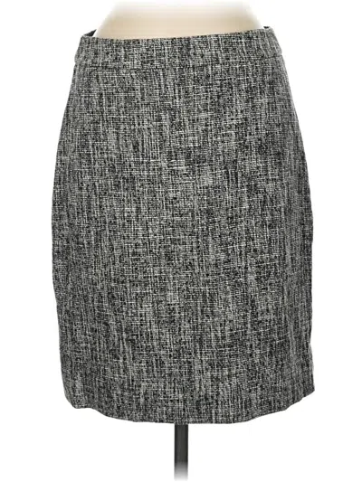 Pre-owned Kate Spade New York Formal Skirt In Gray