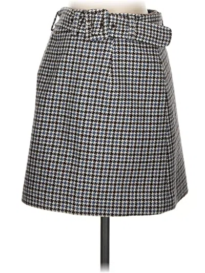 Pre-owned Kate Spade New York Formal Skirt In Gray