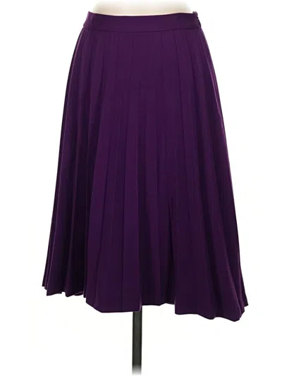 Pre-owned Kate Spade New York Formal Skirt In Purple