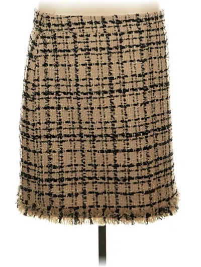 Pre-owned Kate Spade New York Formal Skirt In Tan