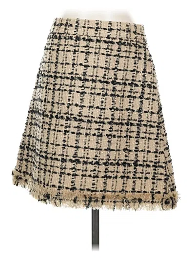 Pre-owned Kate Spade New York Formal Skirt In White