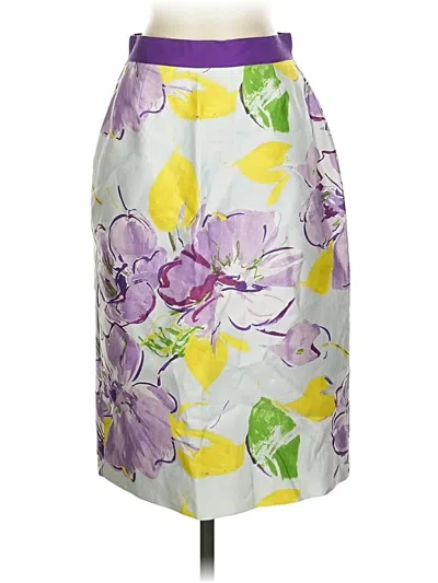 Pre-owned Kate Spade New York Formal Skirt In Yellow