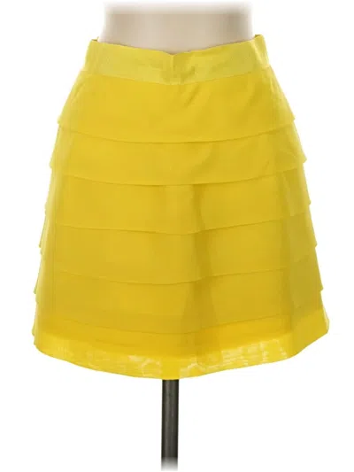 Pre-owned Kate Spade New York Formal Skirt In Yellow