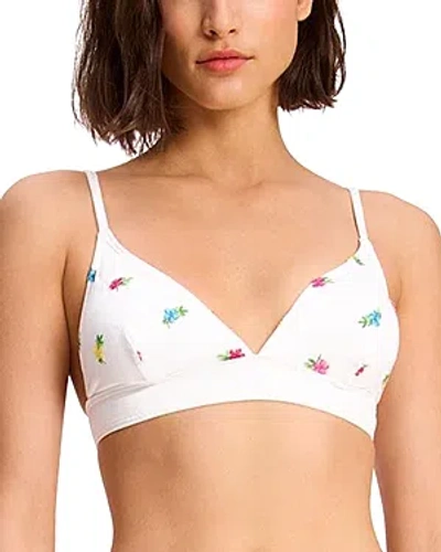 Kate Spade New York French Cup Bra Top In White