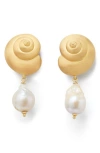 Kate Spade New York Freshwater Pearl Drop Earrings