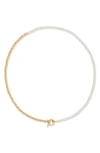 Kate Spade New York Freshwater Pearl Toggle Necklace