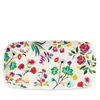 Kate Spade New York Garden Floral Hors D'oeuvres Tray In White