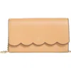 Kate Spade New York Gemma Wallet On A Chain Shoulder Bag In Tiramisu Mousse