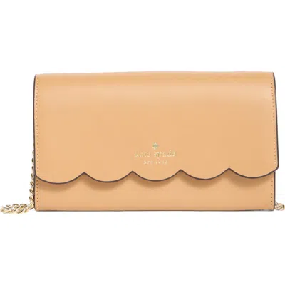 Kate Spade New York Gemma Wallet On A Chain Shoulder Bag In Tiramisu Mousse