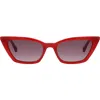 Kate Spade New York Genell 52mm Gradient Cat Eye Sunglasses In Multi