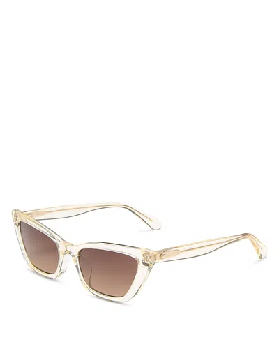 KATE SPADE KATE SPADE NEW YORK GENELL CAT EYE SUNGLASSES, 52MM