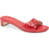 Kate Spade New York Genoa Slide Sandal In Engine Red