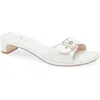 Kate Spade New York Genoa Slide Sandal In Optic White