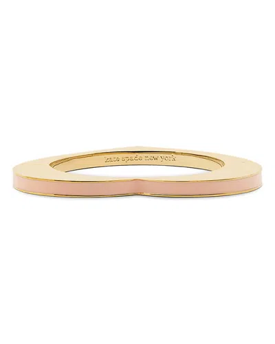 Kate Spade New York Geo Pop Heart Bangle Bracelet In Gold