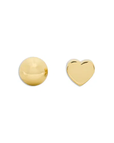 Kate Spade New York Geo Pop Mismatched Stud Earrings In Gold