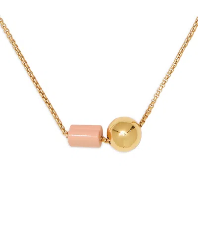 Kate Spade New York Geo Pop Pendant Necklace, 15 In Gold
