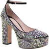 Kate Spade New York Gia Pavé Platform Pump In Black