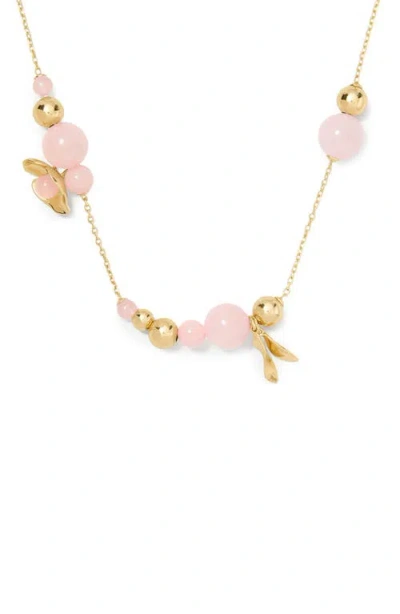 Kate Spade New York Gilded Garden Pendant Necklace In Gold