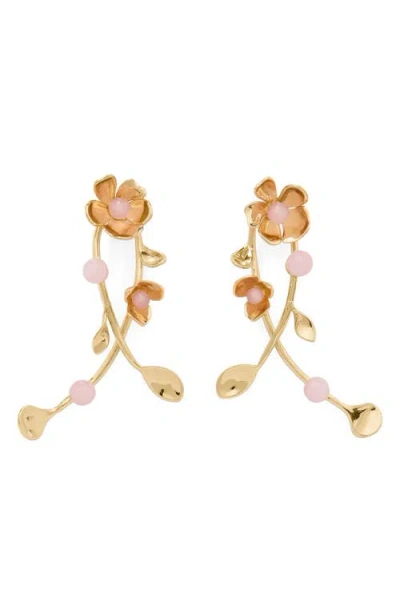 Kate Spade New York Gilded Garden Statement Drop Earrings In Multi