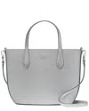 Kate Spade New York Glimmer Satchel In Silver