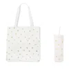 Kate Spade New York Gold Dot With Script Tote & Tumbler Set In Gold