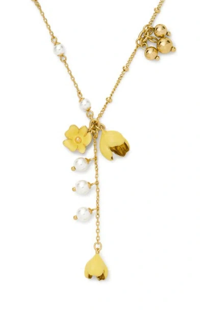 Kate Spade New York Golden Bloom Y-necklace