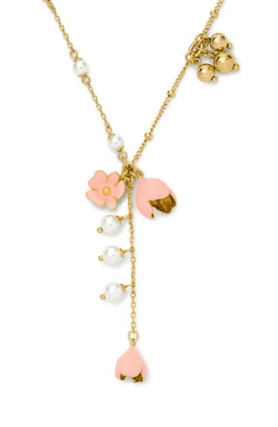 Kate Spade New York Golden Bloom Y-necklace