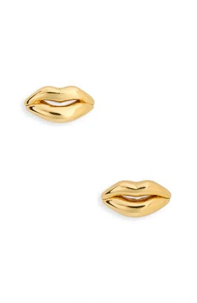 Kate Spade New York Golden Hour Mini Lips Stud Earrings