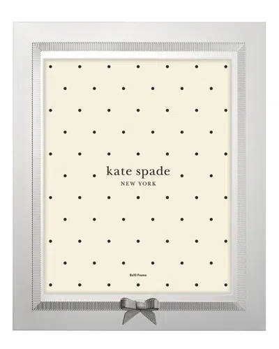 Kate Spade New York Grace Avenue 8x10 Frame In Silver