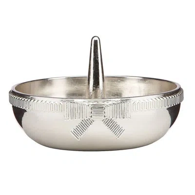 Kate Spade New York Grace Avenue Durable Silver-plated Ring Holder, Metallic