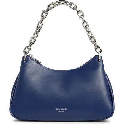 Kate Spade New York Grace Chain Leather Shoulder Bag In Blue