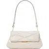 Kate Spade New York Grace Diamond Quilted Leather Shoulder Bag In Cream
