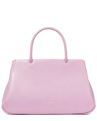 Kate Spade New York Grace Fine Grain Leather Medium Satchel In Purple